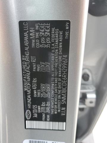 5NMJBCDE6RH299674 | 2024 HYUNDAI TUCSON SEL