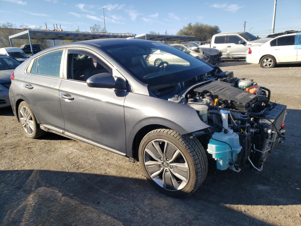 2019 Hyundai Ioniq Limited vin: KMHC85LC3KU143055