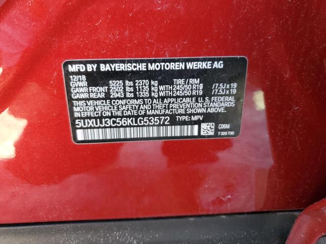 2019 BMW X4 XDRIVE3 - 5UXUJ3C56KLG53572