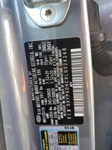 2020 KIA TELLURIDE - 5XYP6DHC9LG024248