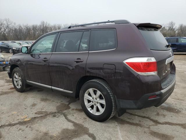 VIN 5TDZK3EH0DS131112 2013 Toyota Highlander, Base no.2