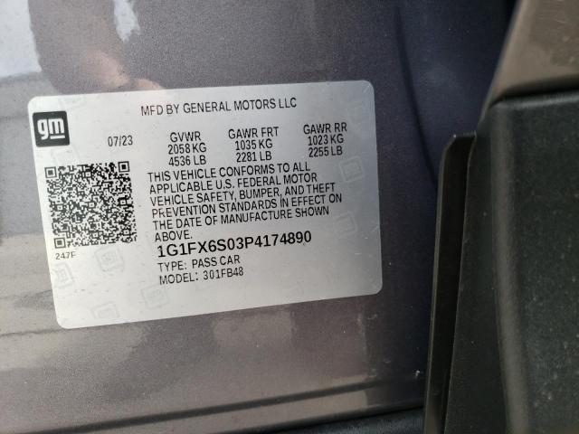 2023 CHEVROLET BOLT EV 2L - 1G1FX6S03P4174890