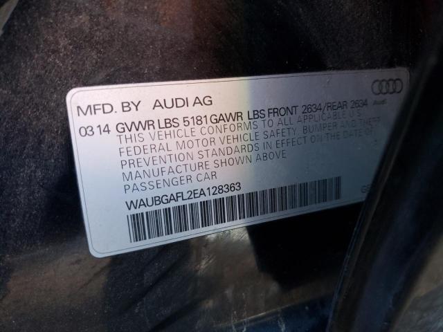 WAUBGAFL2EA128363 | 2014 AUDI S4 PREMIUM