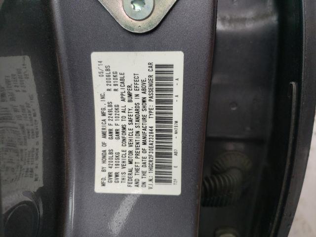 1HGCR2F30EA232844 | 2014 HONDA ACCORD LX