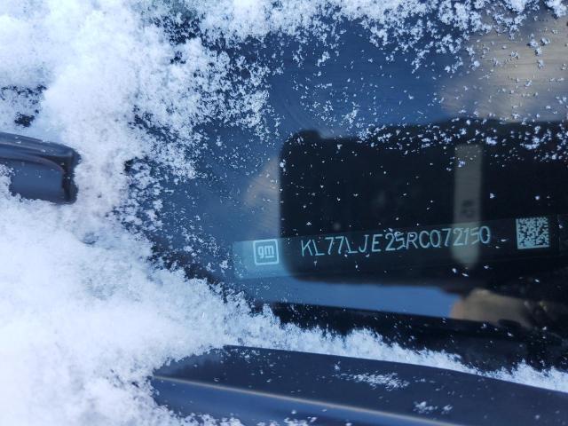 2024 CHEVROLET TRAX 2RS KL77LJE25RC072150