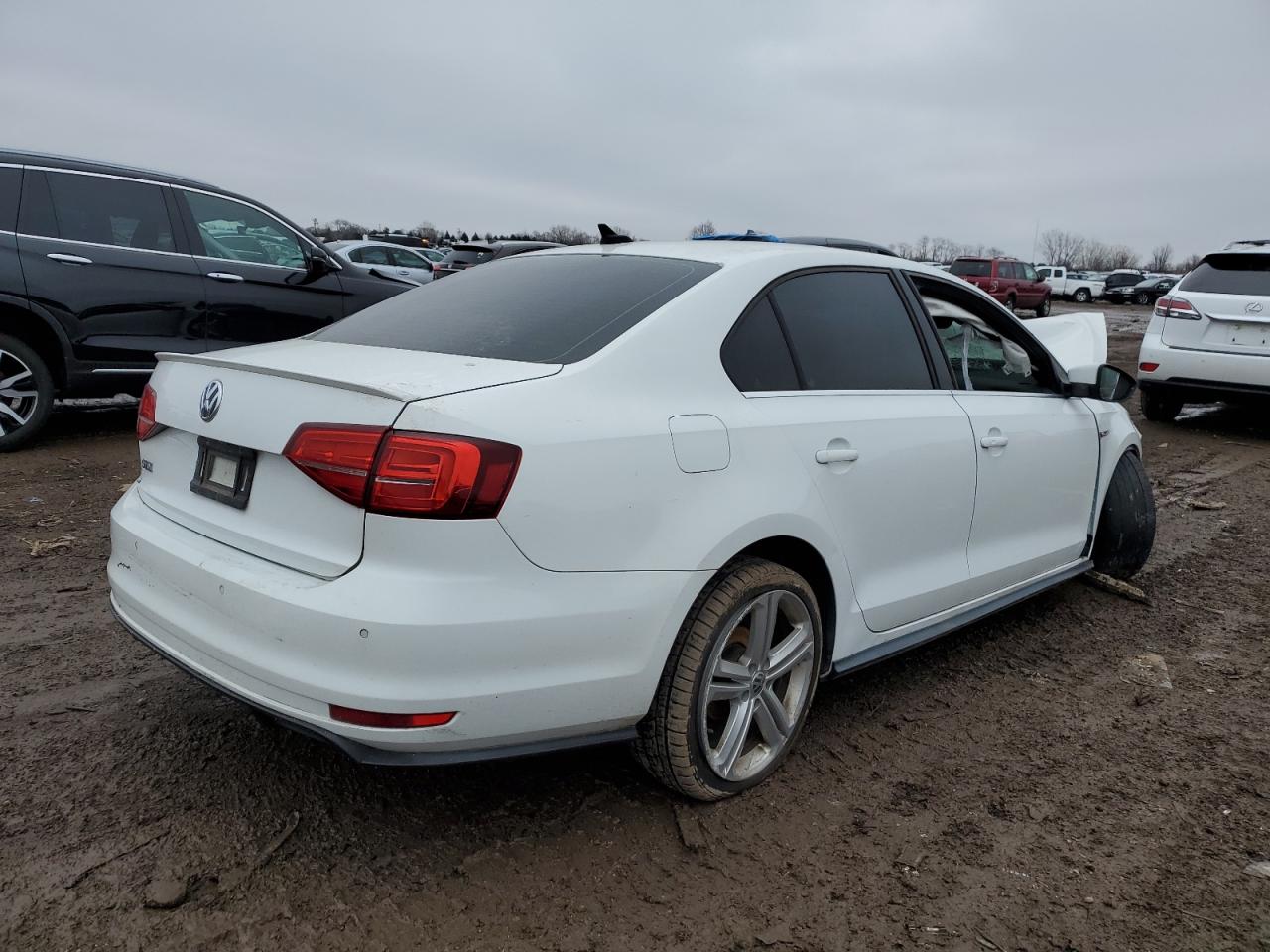 Lot #2886191536 2016 VOLKSWAGEN JETTA GLI