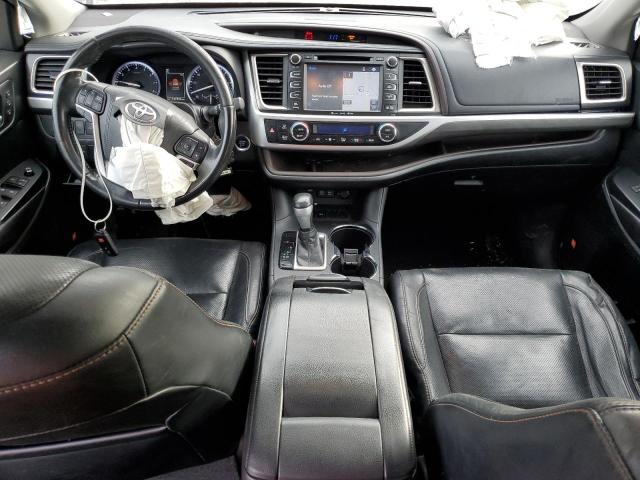  TOYOTA HIGHLANDER 2017 Czarny