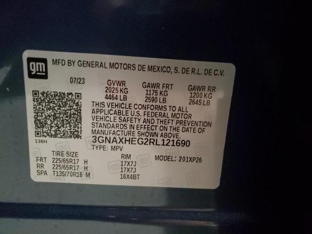 2024 CHEVROLET EQUINOX LS - 3GNAXHEG2RL121690