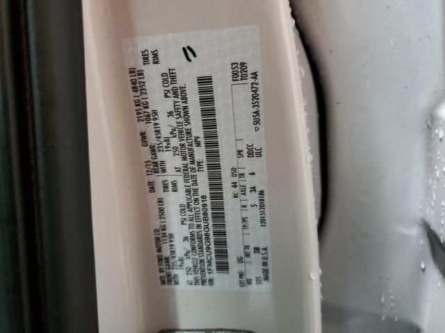 2016 FORD ESCAPE SE - 1FMCU9G98GUB80918