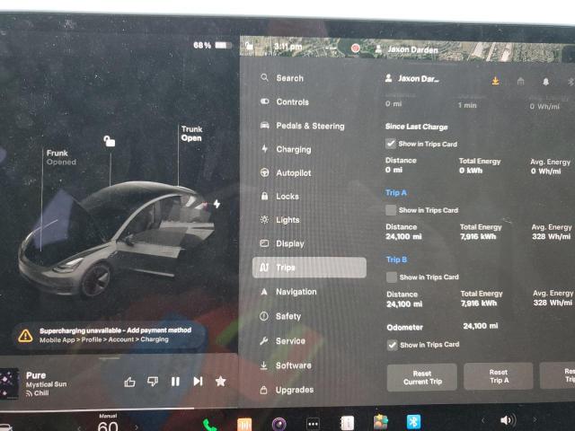 5YJ3E1EB1JF065926 | 2018 TESLA MODEL 3