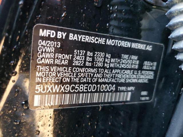 5UXWX9C58E0D10004 | 2014 BMW X3 XDRIVE2