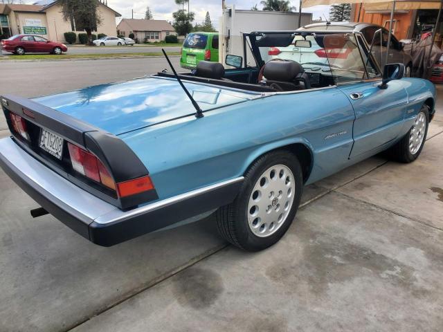 1989 Alfa Romeo Spider Veloce VIN: ZARBA5587K1066209 Lot: 39019964