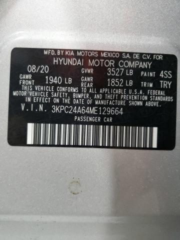 2021 HYUNDAI ACCENT SE 3KPC24A64ME129664