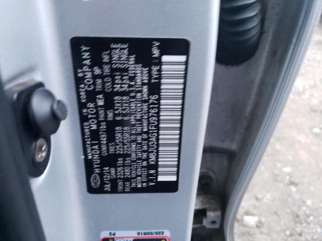 2015 Hyundai Tucson Limited VIN: KM8JU3AG1FU976176 Lot: 37349384