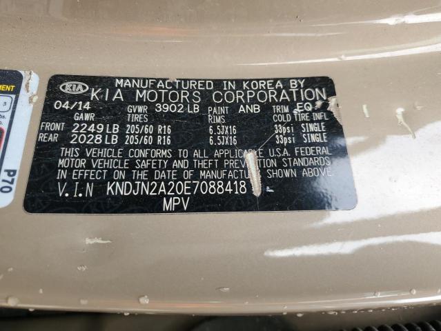 KNDJN2A20E7088418 | 2014 KIA SOUL