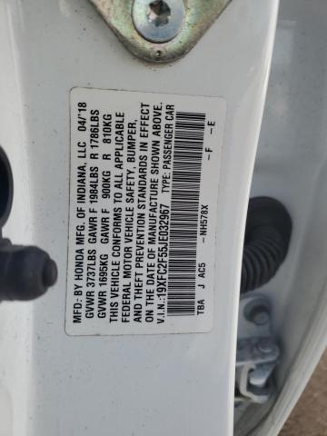2018 HONDA CIVIC LX - 19XFC2F55JE032967