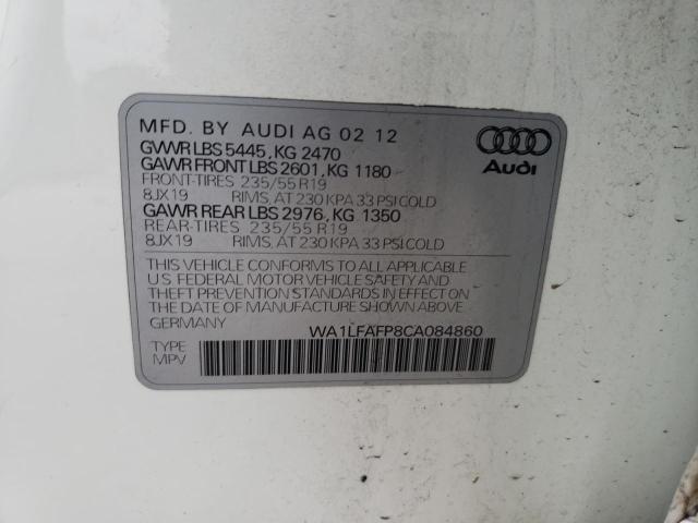 Lot #2356537722 2012 AUDI Q5 PREMIUM salvage car