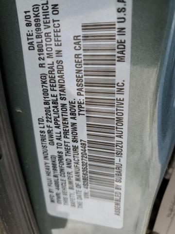 2002 SUBARU LEGACY #3294198940