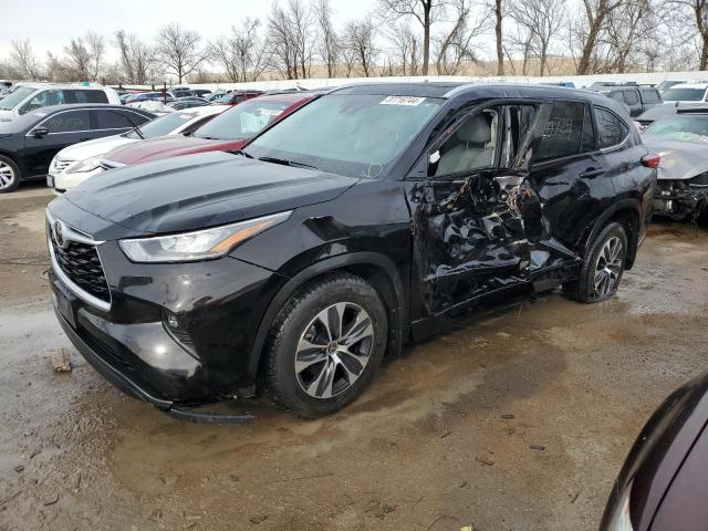 VIN 5TDHZRBH1LS039844 2020 Toyota Highlander, Xle no.1