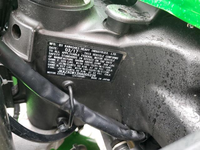 2017 KAWASAKI ZX1000 W - JKAZXCW12HA005236
