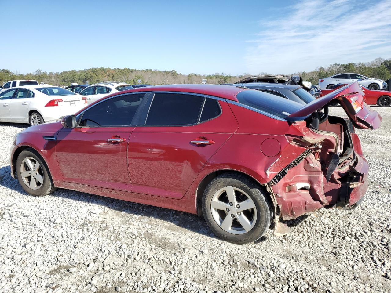 5XXGM4A72EG272917 2014 Kia Optima Lx