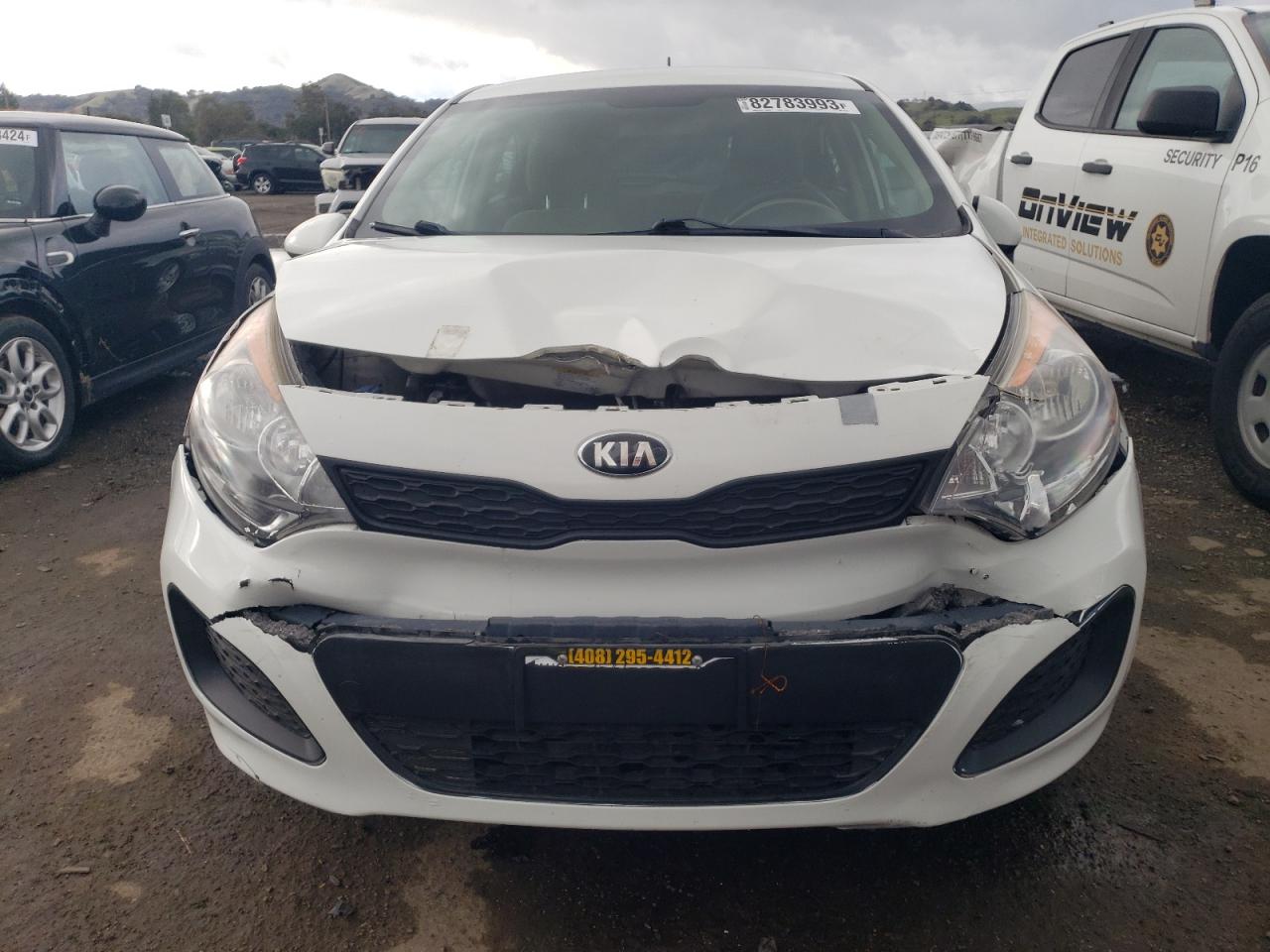 Lot #3029326703 2014 KIA RIO LX