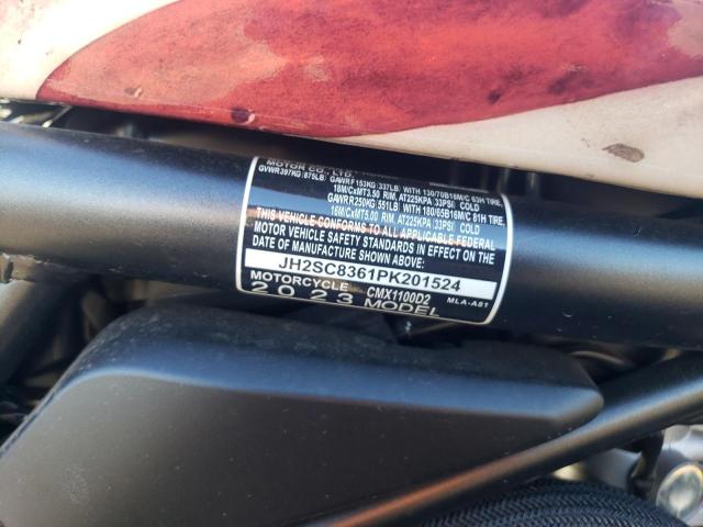 2023 HONDA CMX1100 T - JH2SC8361PK201524