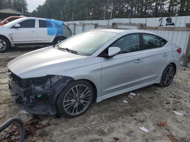 Vin: kmhd04lb5ju497526, lot: 37007694, hyundai elantra sport 2018 img_1