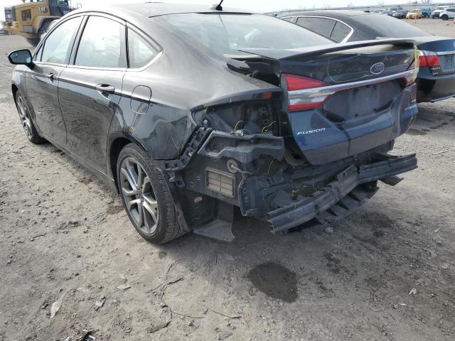 Lot #2339986026 2017 FORD FUSION SE salvage car