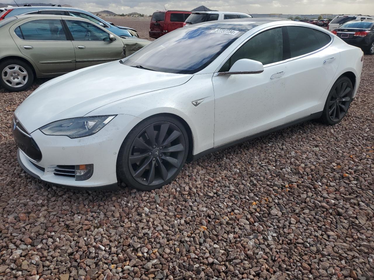  Salvage Tesla Model S