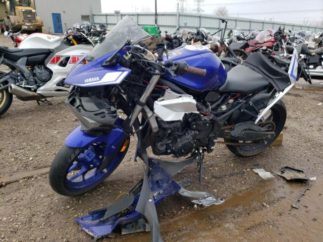 YAMAHA YZFR3 2017 blue  gas MH3RH06Y0HK017380 photo #3