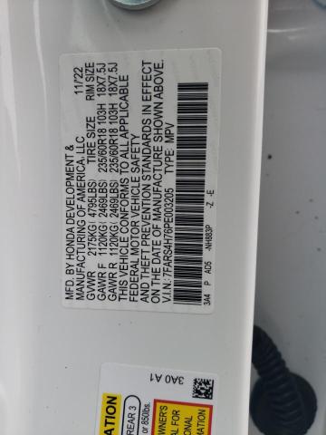 2023 HONDA CR-V EXL 7FARS4H76PE003205