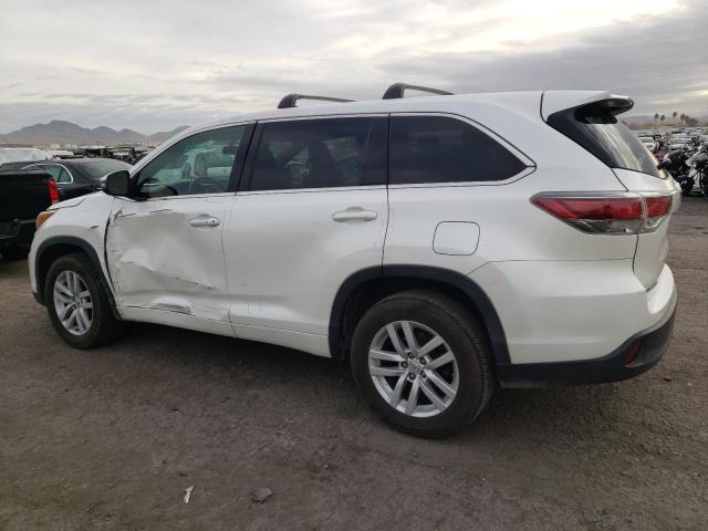 VIN 5TDZARFH2FS012436 2015 Toyota Highlander, LE no.2