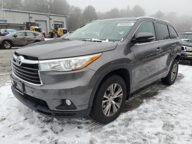 VIN 5TDJKRFHXFS218243 2015 Toyota Highlander, Xle no.1