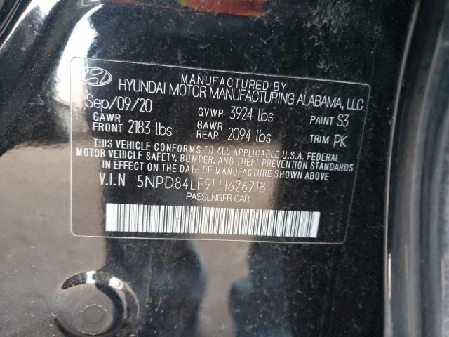 5NPD84LF9LH626218 | 2020 HYUNDAI ELANTRA SE