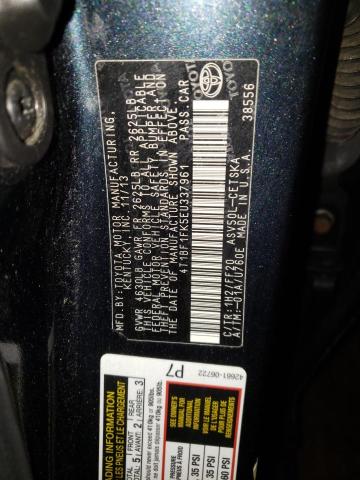 2014 Toyota Camry L VIN: 4T1BF1FK5EU337961 Lot: 38538994