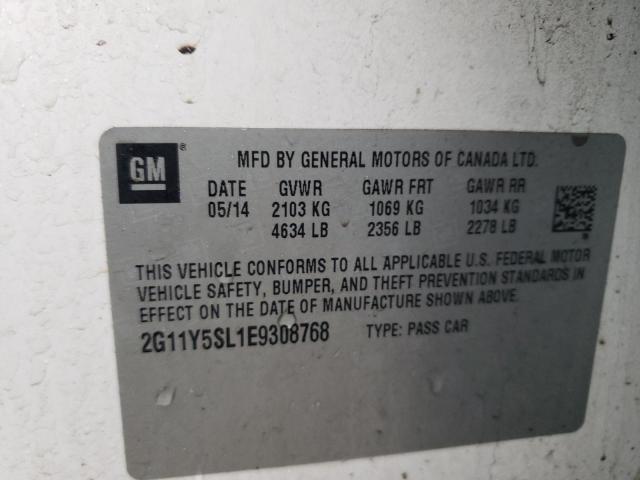 2G11Y5SL1E9308768 | 2014 CHEVROLET IMPALA LS