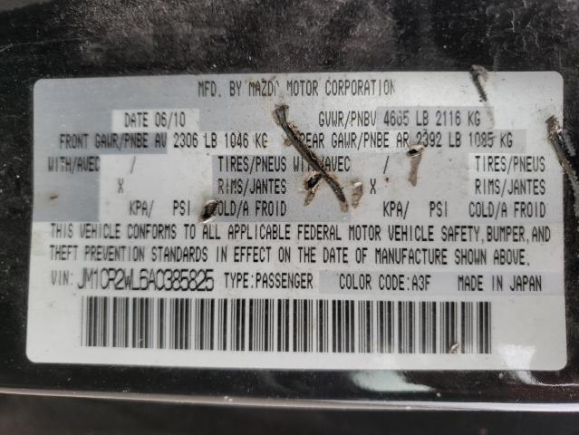 JM1CR2WL6A0385825 2010 Mazda 5