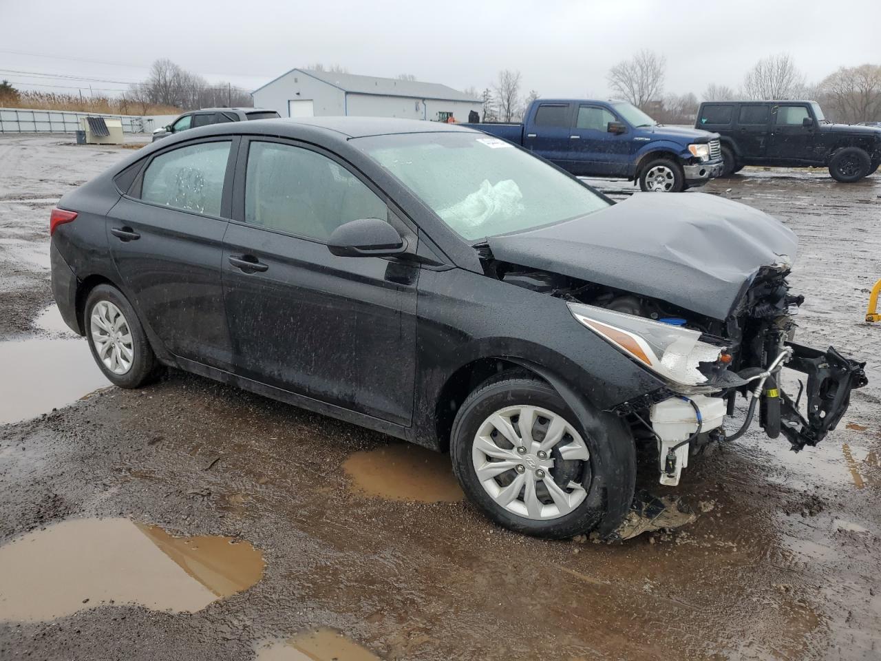 2019 Hyundai Accent Se vin: 3KPC24A37KE057958