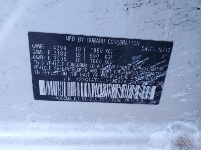 2018 SUBARU IMPREZA LI - 4S3GTAT65J3716078