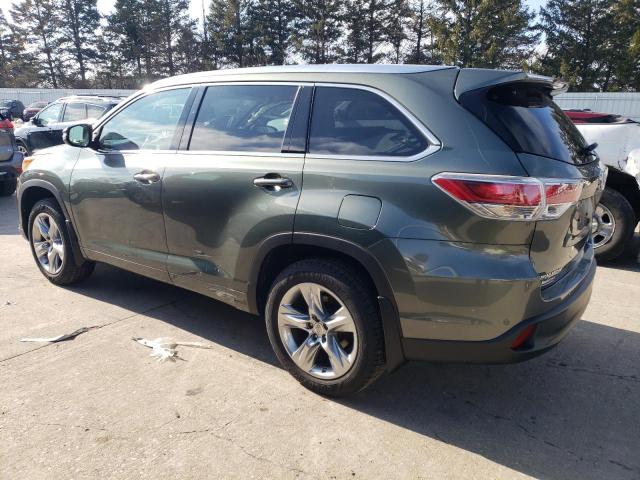 VIN 5TDDKRFHXES007068 2014 Toyota Highlander, Limited no.2