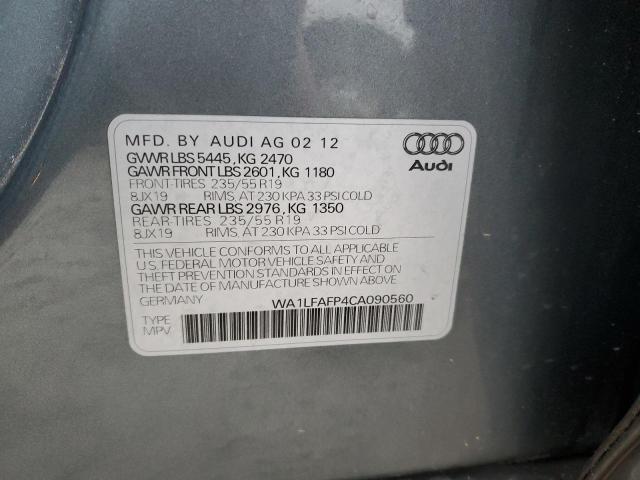 WA1LFAFP4CA090560 2012 AUDI Q5, photo no. 13