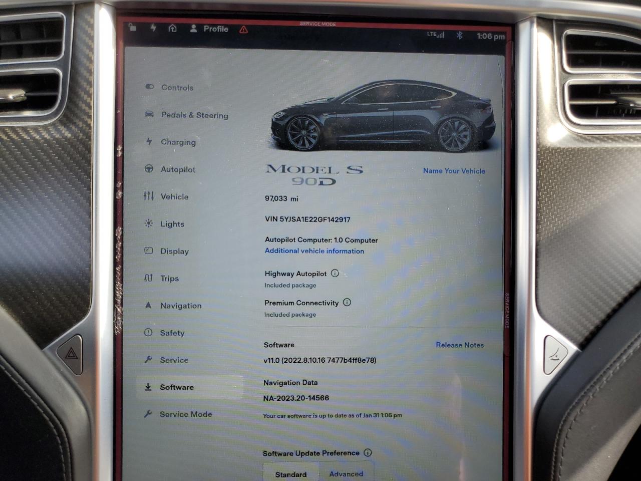 5YJSA1E22GF142917 2016 Tesla Model S