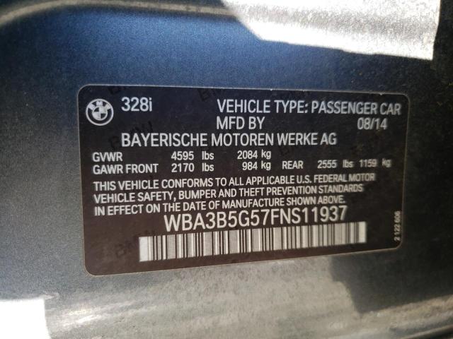 2015 BMW 328 XI SUL - WBA3B5G57FNS11937