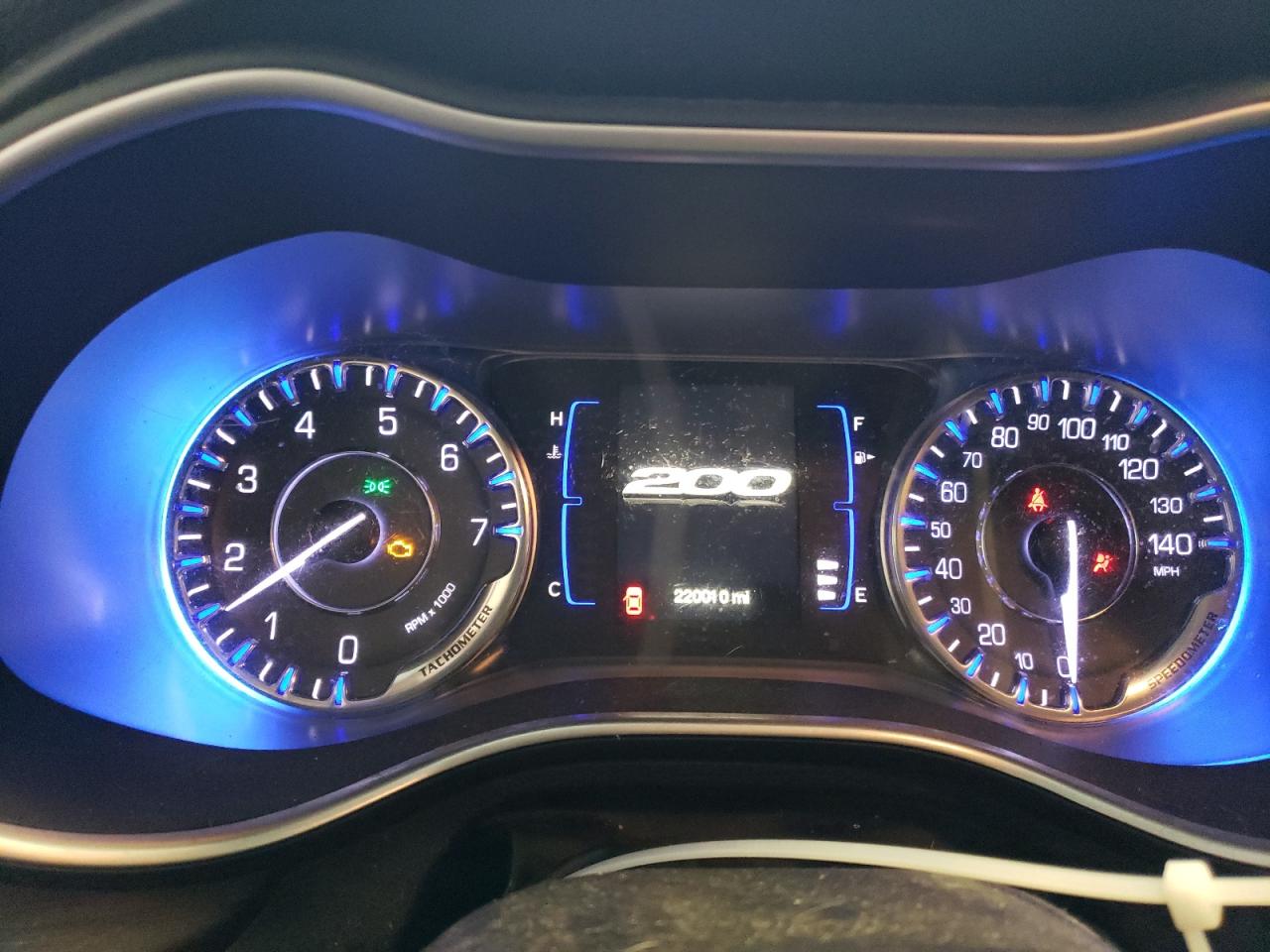 1C3CCCAB3FN594783 2015 Chrysler 200 Limited