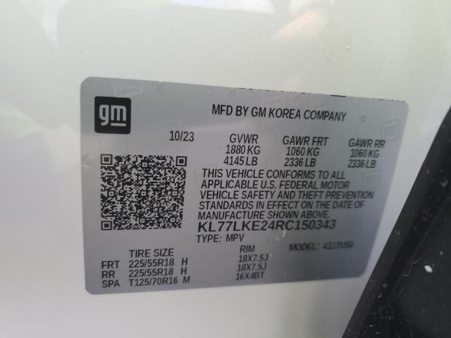 2024 CHEVROLET TRAX ACTIV - KL77LKE24RC150343