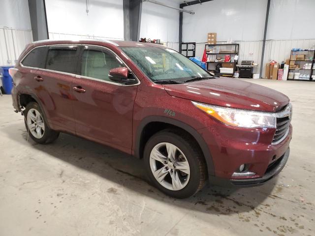 VIN 5TDYKRFH3FS082584 2015 Toyota Highlander, Limited no.4