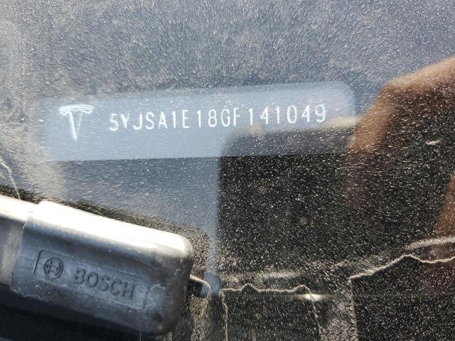 5YJSA1E18GF141049 | 2016 TESLA MODEL S