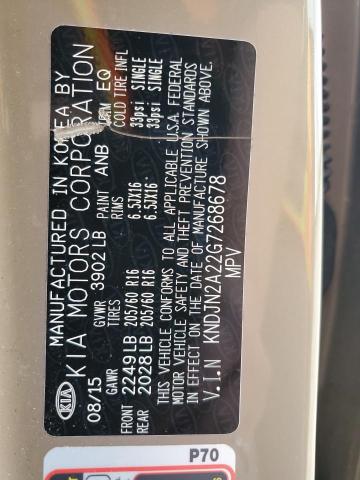 KNDJN2A22G7268678 | 2016 KIA SOUL