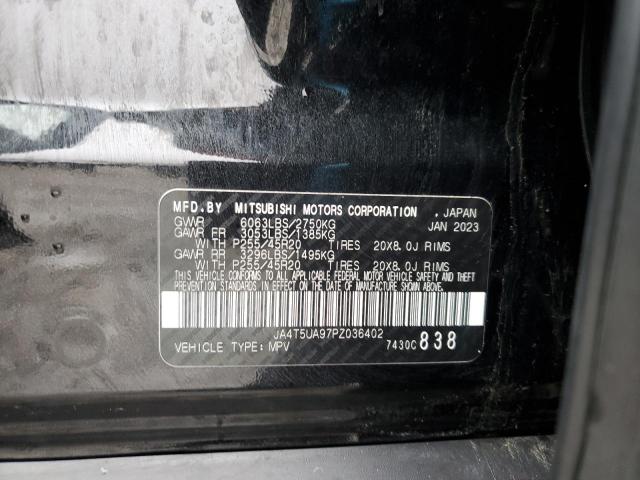 2023 Mitsubishi Outlander Se VIN: JA4T5UA97PZ036402 Lot: 39097224